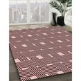 thumbnail image 2 of Ahgly Company Indoor Rectangle Patterned Deep Rose Pink Area Rugs, 5' x 7', 2 of 6