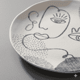 thumbnail image 2 of Plato Trinche de Porcelana Resistente de 26 cm - Crown Baccara, 2 of 5