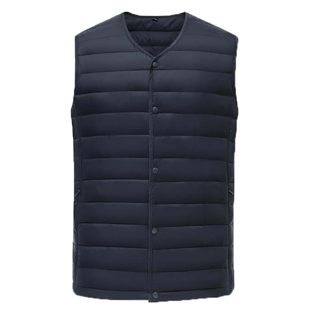 CEHVOM Gilet Sans Manches pour Homme d'Automne et d'Hiver, Veste Manteau