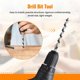 thumbnail image 5 of 5PCS 230mm Hex Shank Extra Long Point Twist Auger Wood Drill Bits Set Woodworking Twist Drill Bit To, 5 of 5
