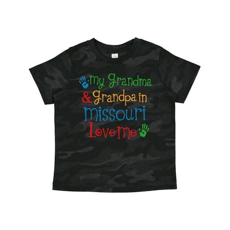 

Inktastic Missouri Grandma Loves Me Gift Toddler Boy or Toddler Girl T-Shirt