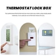 thumbnail image 2 of HLONK Wall Thermostat Transparent Protective Box with Lock Ac Covers for inside Boxes Guards, 2 of 6