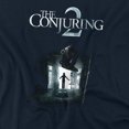 thumbnail image 2 of The Conjuring 2 Poster Women's T Shirt, Navy, 2X-Large, 2 of 6