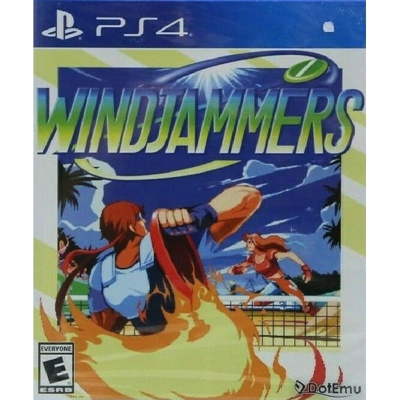 Restored Windjammers (Playstation 4, 2018) Sports Game (Refurbished)