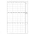 thumbnail image 2 of Large Dry Erase Wall Calendar,24x36inch Undated 3 Month Calendar for Home, Office, School,Whiteboard Premium Laminated Planner,Multi Month Reusable, 2 of 6