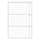 thumbnail image 2 of Calendario borrable supergrande de tres meses sin fecha Programe un calendario, 2 of 7