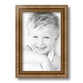 thumbnail image 2 of ArtToFrames 8" x 12" Gold with beads Picture Frame, 8x12 inch Gold Wood Poster Frame (WOM-4139), 1 Pack, 2 of 7