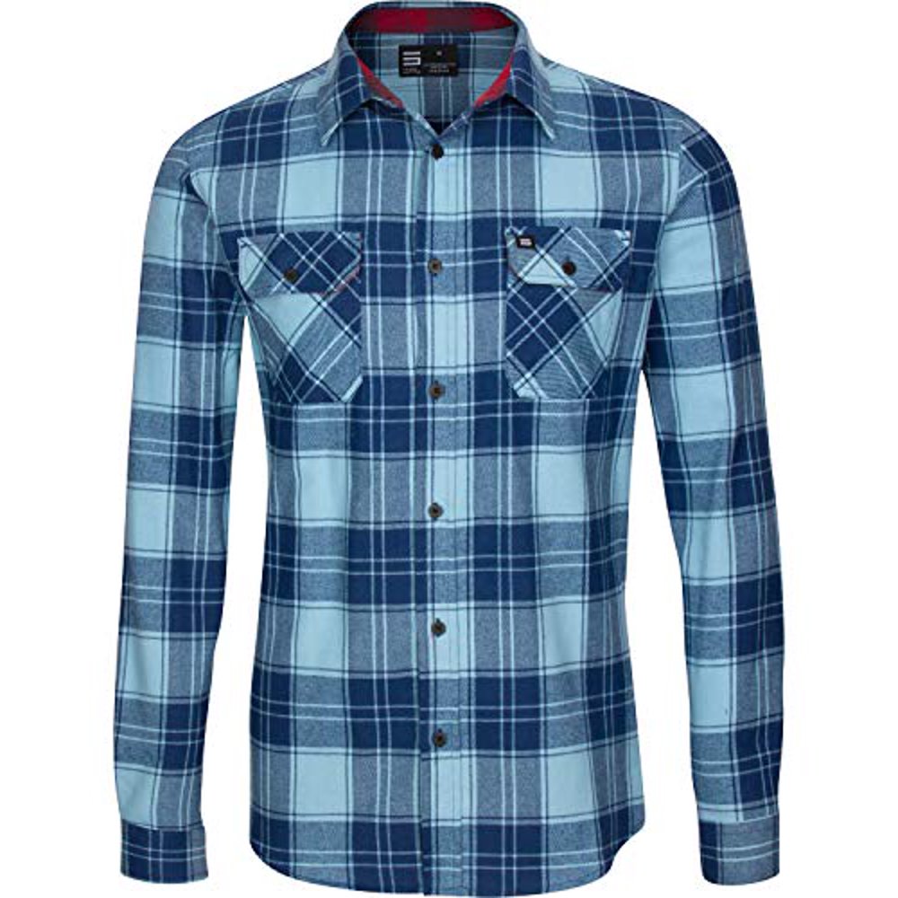 Three Sixty Six - Three Sixty Six Flannel Shirt for Men - Mens Fitted ...