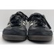 thumbnail image 5 of Adi-das Samba Mens 12.5 Shoes Black Leather Sneaker Soccer Casual White Stripes, 5 of 6