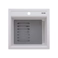thumbnail image 4 of Ruvati RVG1620WH 20 in. Epi Cube Granite Composite Workstation Drop in Top Mount Wet Bar Prep Sink, Matte White, 4 of 7