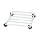 thumbnail image 3 of Soporte para macetas con ruedas, soporte metálico para macetas, carrito rodante para plantas, macetas Blanco, 3 of 9