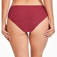 thumbnail image 6 of Scyoekwg Women's Period Panties Plus Size Solid Color Ladies Underwear Soft Breathable Briefs For Daily Menstrual (Red,XXXL), 6 of 6