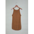 thumbnail image 4 of ABPHQTO Camiseta sin mangas ajustada de punto acanalado liso para mujer, 4 of 5
