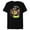 Black, variant on Disney and Pixar’s WALL-E Easter Spring in Your Step Whoa! - Short Sleeve Blended T-Shirt for Adults - Customized-Ocean Blue