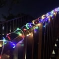 thumbnail image 4 of Luces solares de cuerda LED impermeables para exteriores, 40 pies, 100 luces LED de tubo, 8 modos, impermeables, flexibles, luces solares de cuerda de hadas para jardín, patio, valla, balcón, 4 of 5
