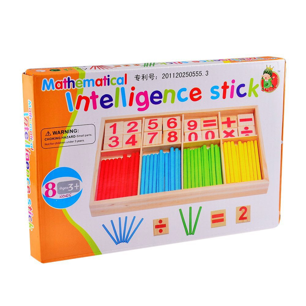 Details about   Mathematical Intelligence Sticks Maths Learning Math Game Math Educational Toy 
