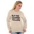 thumbnail image 4 of US Army Logo My Son Defending Freedom Sweatshirt for Men or Women Brisco Brands S, 4 of 6