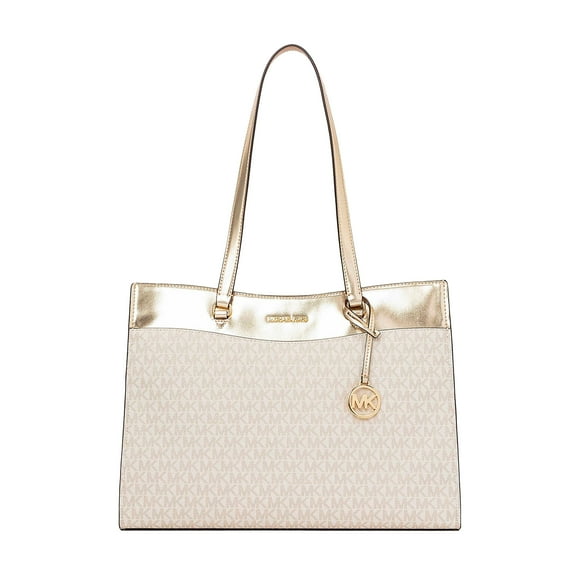 Michael Kors Bolsa Tote para Mujer – Pocket Tote de Cuero, Espaciosa y Elegante, Ideal para Laptop