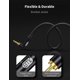 thumbnail image 3 of Cable de audio EMK de 3,5 mm a 2 RCA chapado en oro de 10 pies/3 m, 3 of 7