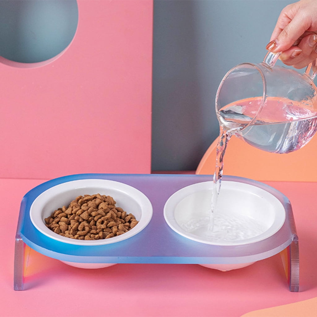 Ergonomic Dog Bowls Ceramic Bowl For Eating Heavy Duty