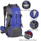 thumbnail image 4 of Mochila de senderismo resistente al agua de 60 l con puerto de carga USB para exteriores, 4 of 8