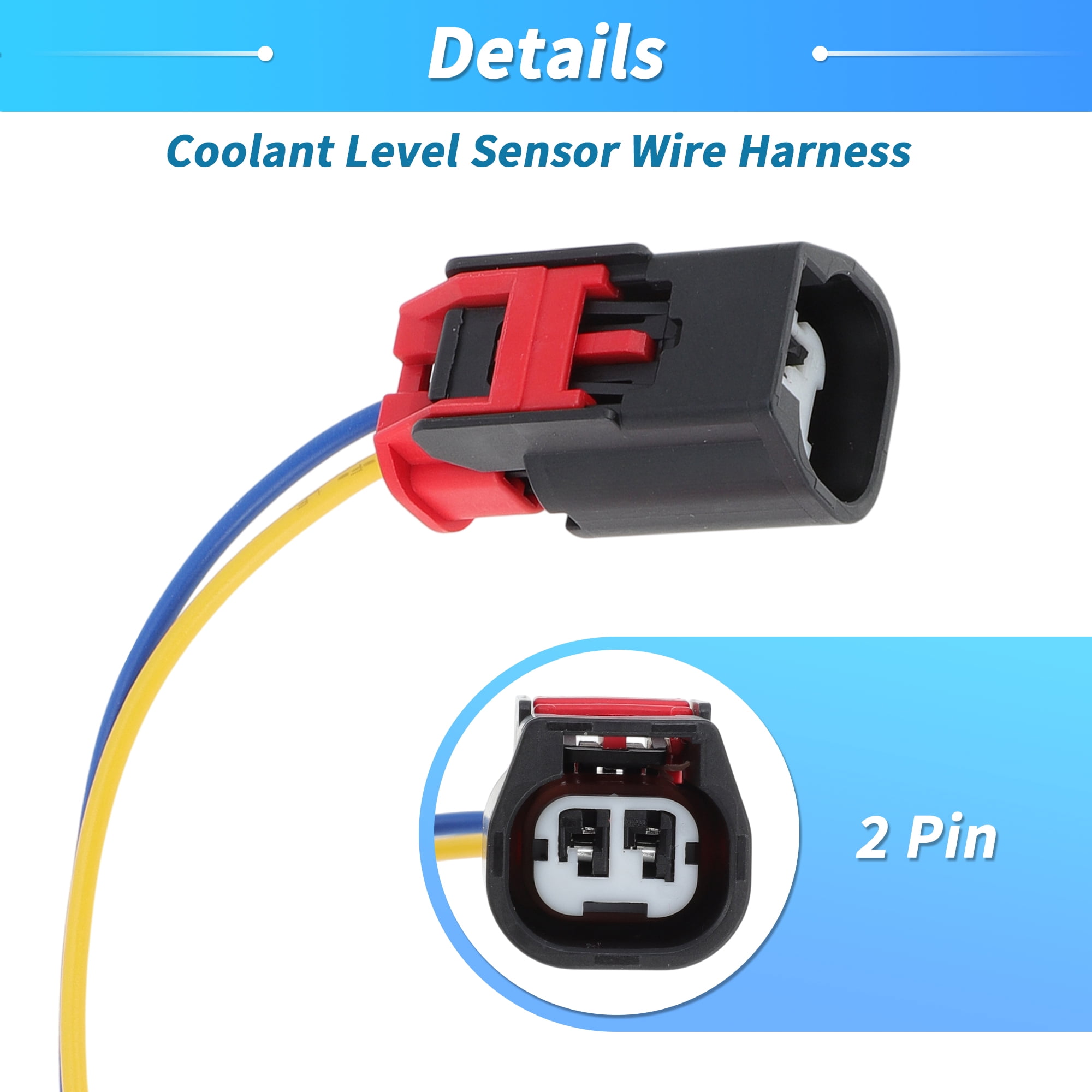 Coolant Level Sensor Connector for CHRYSLER 200 11-16 for JEEP