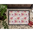 thumbnail image 3 of Watercolor Love Letters Door Mat, 3 of 4