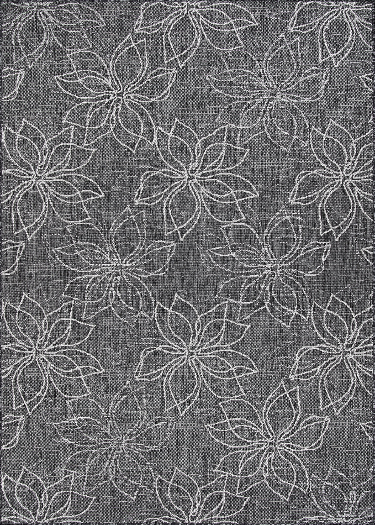 Couristan 2' x 4' Ash Floral Outdoor Rug
