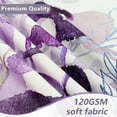 thumbnail image 4 of Purple Eucalyptus Shower Curtain for Bathroom, Waterproof Enhanced Shower Curtains with Eucalyptus Leaf Plant Pattern, Floral Shower Curtain Inspired by Nature for Decoratin-72x84, 4 of 6