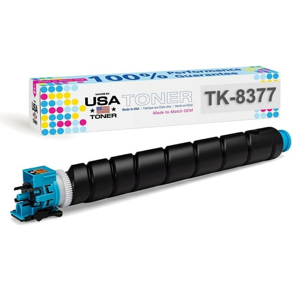 Compatible Toner for Kyocera TASKalfa 3554ci, TK-8377 Cyan