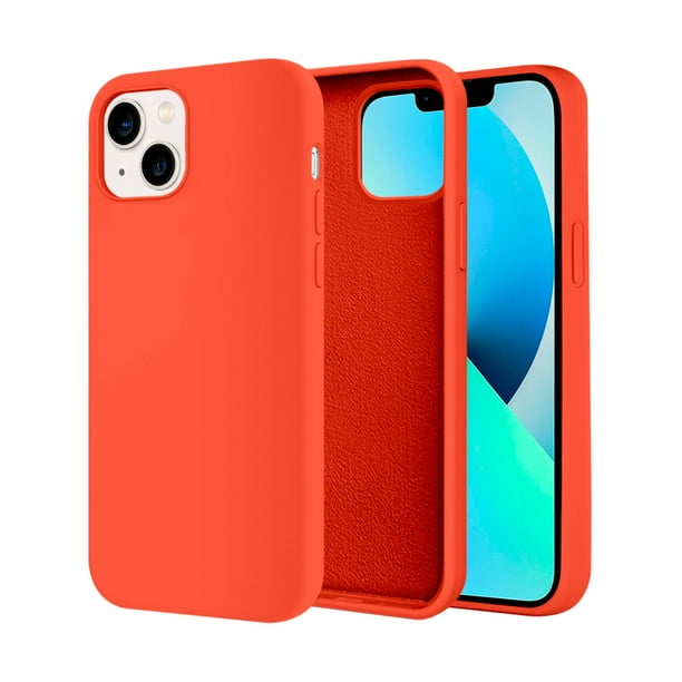 Funda de Protección para iPhone 13 - Sovico - Silicón con Forro de Microfibra