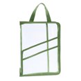 thumbnail image 1 of WRKEKC ‌Transparent A4 Portable Folder with Zipper‌ - Student Test Paper Storage Bag, Made of Good Material, Water-resistant, Secure Zipper Closure, Available in Blue, Green, Pink, Brown Colors, 1 of 8