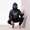 thumbnail image 6 of Moonsky Spider Cosplay Hoodie, Full Zip Face Mask Sweatshirt Streetwear Jacket for Theme Party, 6 of 6