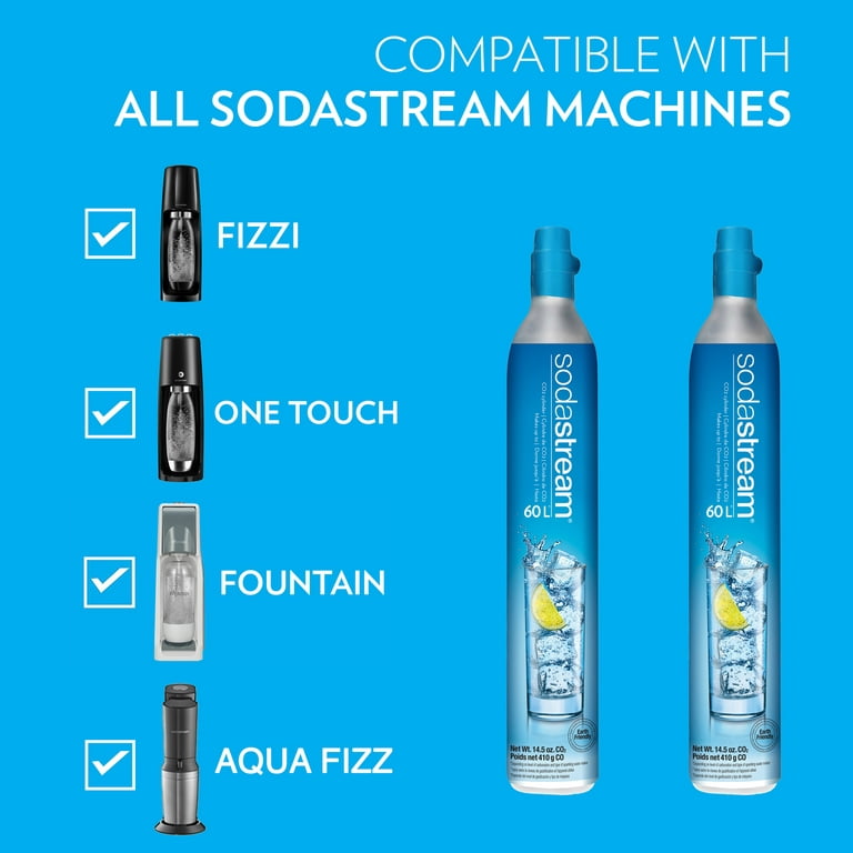 Soldes SodaStream Cylindre CO2 (60 L) 2024 au meilleur prix sur