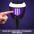 thumbnail image 2 of Solar Powe Fly Trap Outdoor Mosquito Asesino Light Bug Zapper Impermeable Rojo, 2 of 9