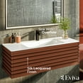 thumbnail image 4 of Eviva Dream 42 Terracotta Wall Mount Vanity with Solid Surface Integrated Sink, 4 of 6