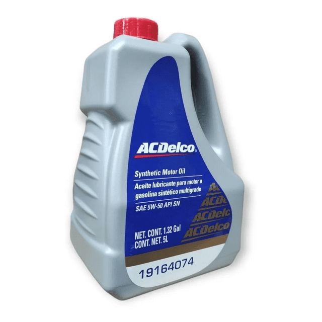 Aceite Acdelco Sintético API SN 5w50 5l ACDelco Aceite Sintetico