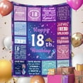 thumbnail image 3 of Sweet 16 Gifts for Girls, 16 Year Old Girl Gifts for Birthday, 16th Birthday Gifts Blanket for Girls Daughter Sister, Sweet Sixteen Gift Ideas for Girl, 16th Birthday Decorations Blanket 60"X50", 3 of 5
