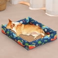thumbnail image 2 of Moocorvic Cooling Mat for Dogs, Pet Bamboo Bed for Cats, Washable Summer Sleeping Pad for Crate, Indoor & Outdoor Floor, Car Seats, 2 of 7