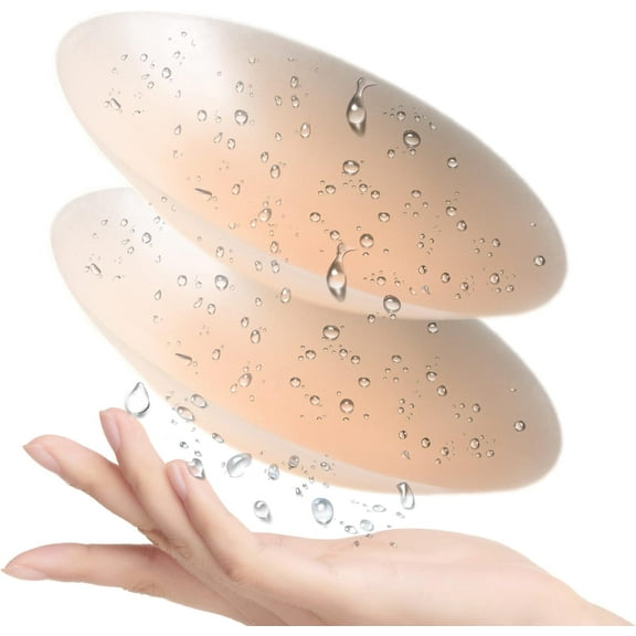 Nipple Covers for Women,Waterproof Silicone Nipple Pasties Reusable,Ultra Thin Adhesive Nipple Cover Petals