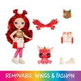 thumbnail image 3 of Muñeca Rainbow High Littles Rainbow Fantasy Fairies Apple 5,5", 3 of 7