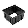 thumbnail image 1 of Lavabo Riser Sq 12" Blk (Paquete De 1), 1 of 5