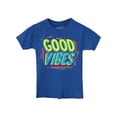 thumbnail image 6 of Tee Luv Awesome and Good Vibes Boys' Retro Tee Shirts, Toddler, Size 2T, 3-Pack, 6 of 8