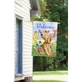 thumbnail image 5 of Welcome Dog Decorative Cute Puppy Spring Summer Double Sided House Flag 28x40 Inch, 5 of 6