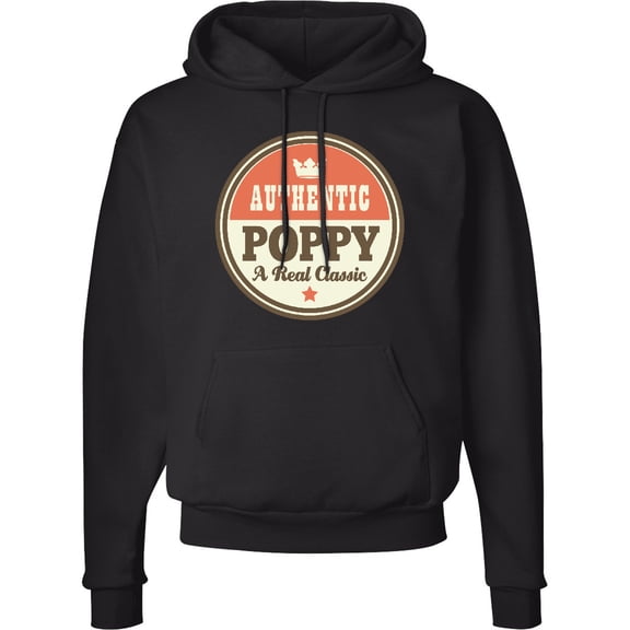 Inktastic Poppy Grandpa Vintage Adult Hoodie Sweatshirt