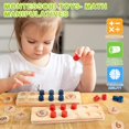 thumbnail image 2 of Tabla para contar Dinorun de Montessori Toys para niños de 3 a 5 años, 2 of 8