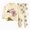 G930-Beige, variant on HFHAPW Toddler Kids Boys Girls Pajama Pants Set 2Pcs Long Sleeve Print Top and Pants Pjs Sleepwear Toddler Kids