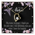 thumbnail image 4 of My Angel Forever Healthcare Medical Worker Nurse Appreciation Necklace w Message Card, 4 of 20