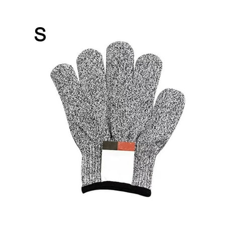 

Garhelper Cut Resistant Gloves Safety Gloves Kitchen Anti Cut Gloves for Cutting Level 5 Proof Cutting Work Gloves