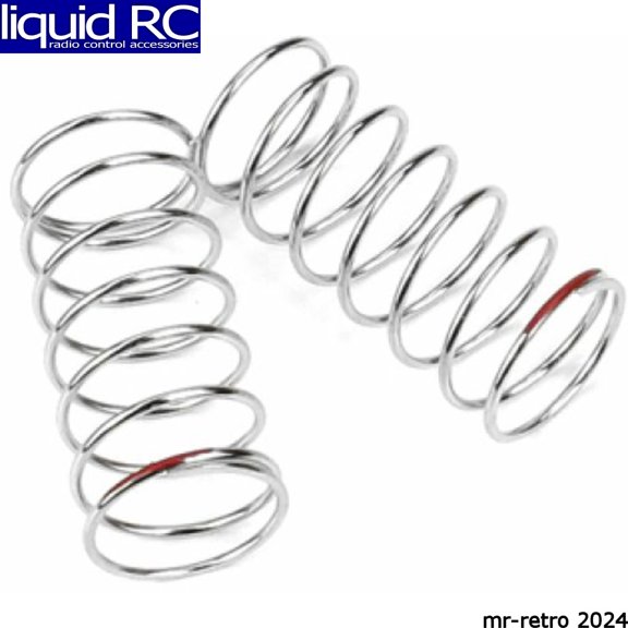 TEKNO RC LLC Shock Spring Set FR1.3x7.753.85lb/in45mm Red TKR6787 Elec Car/Truck Replacement Parts